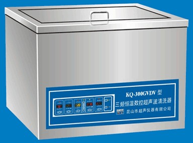 臺式三頻恒溫數控超聲波清洗器