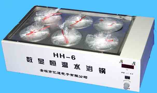 HH-6 數顯恒溫水浴鍋